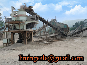 时产1000-1700吨高三斜霞石人工制沙机